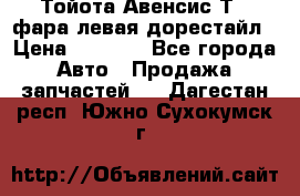 Тойота Авенсис Т22 фара левая дорестайл › Цена ­ 1 500 - Все города Авто » Продажа запчастей   . Дагестан респ.,Южно-Сухокумск г.